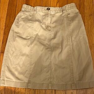 Classic Tan Women's Skirt